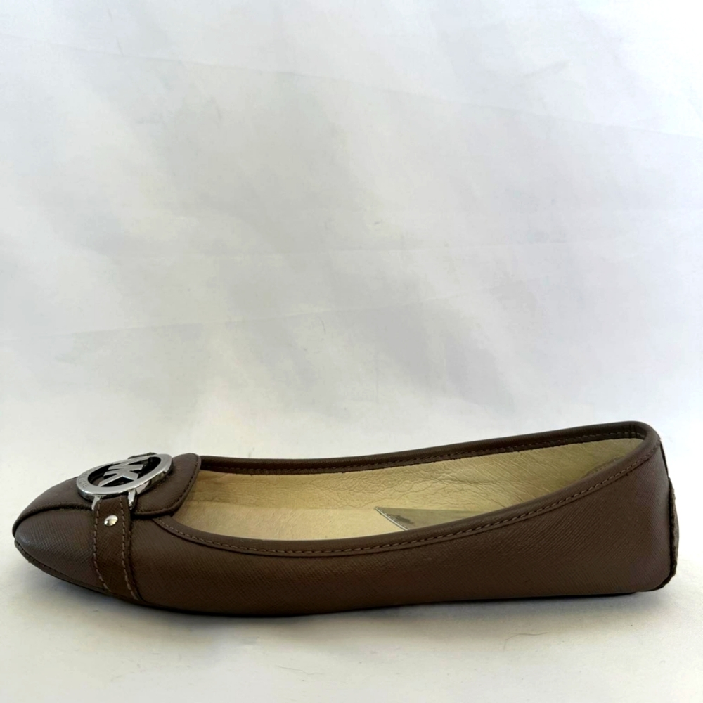 Michael Michael Kors Fulton Leather Moccasin Flats - Picture 5 of 8